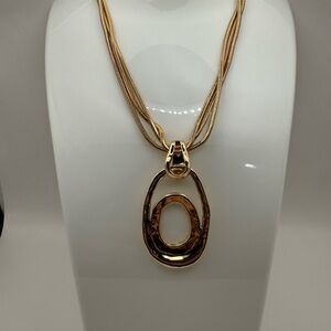 Style & Co. Gold Triple Strand Necklace